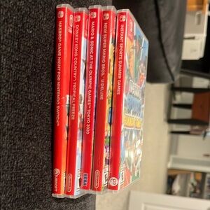 Nintendo Switch Game Collection - Red Cases